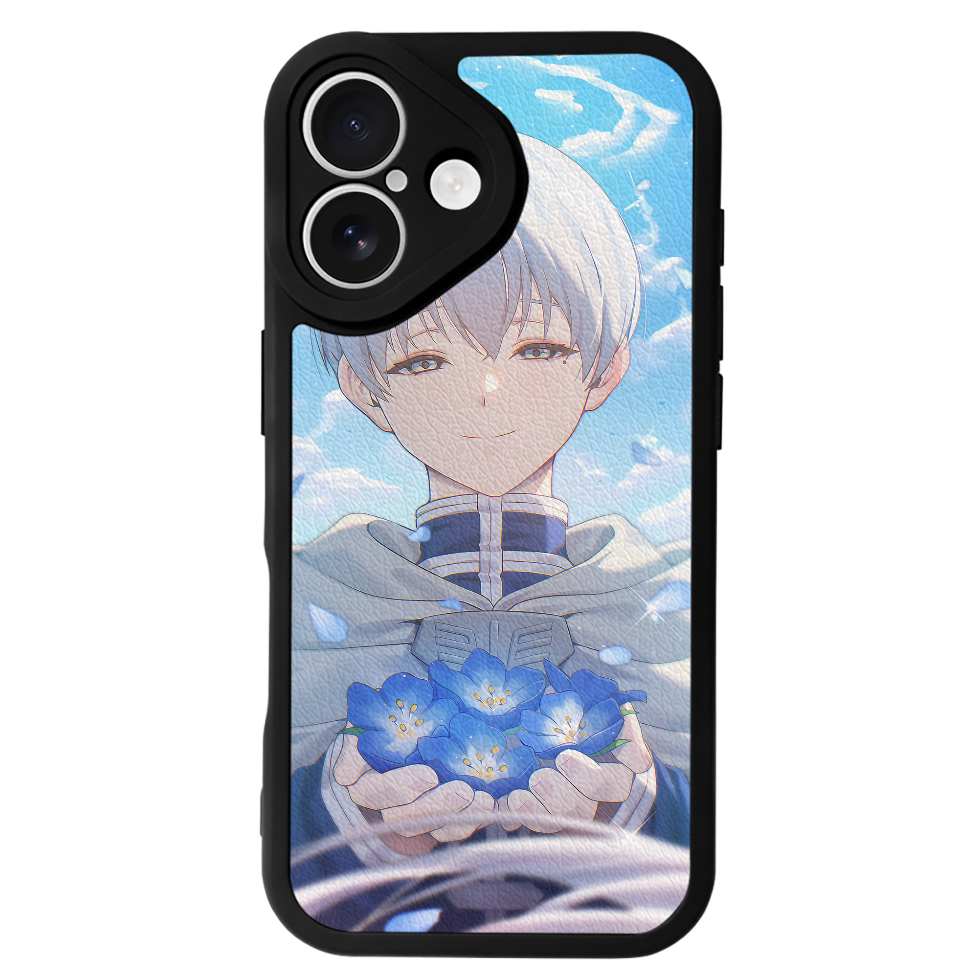 （画像用） 葬送のフリーレン Frieren 【iPhone 16シリーズ対応】シリコンスマホケース（レザー調） 材質：シリコン